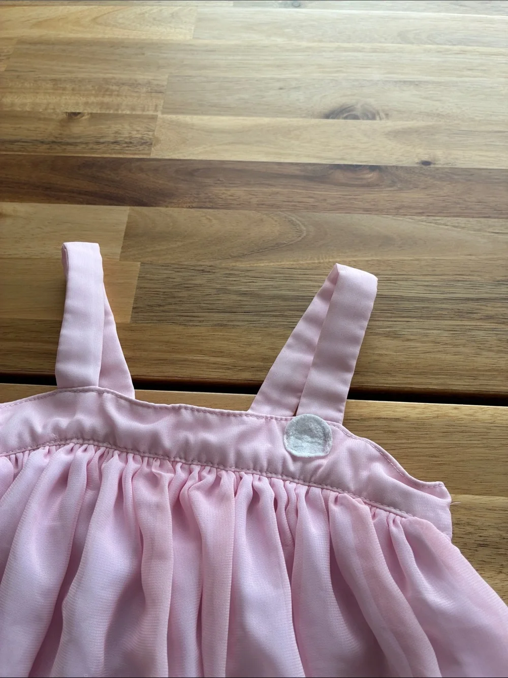Goodlad Pink Rainbow Wavy Stripe Chiffon Dress - Size 3T